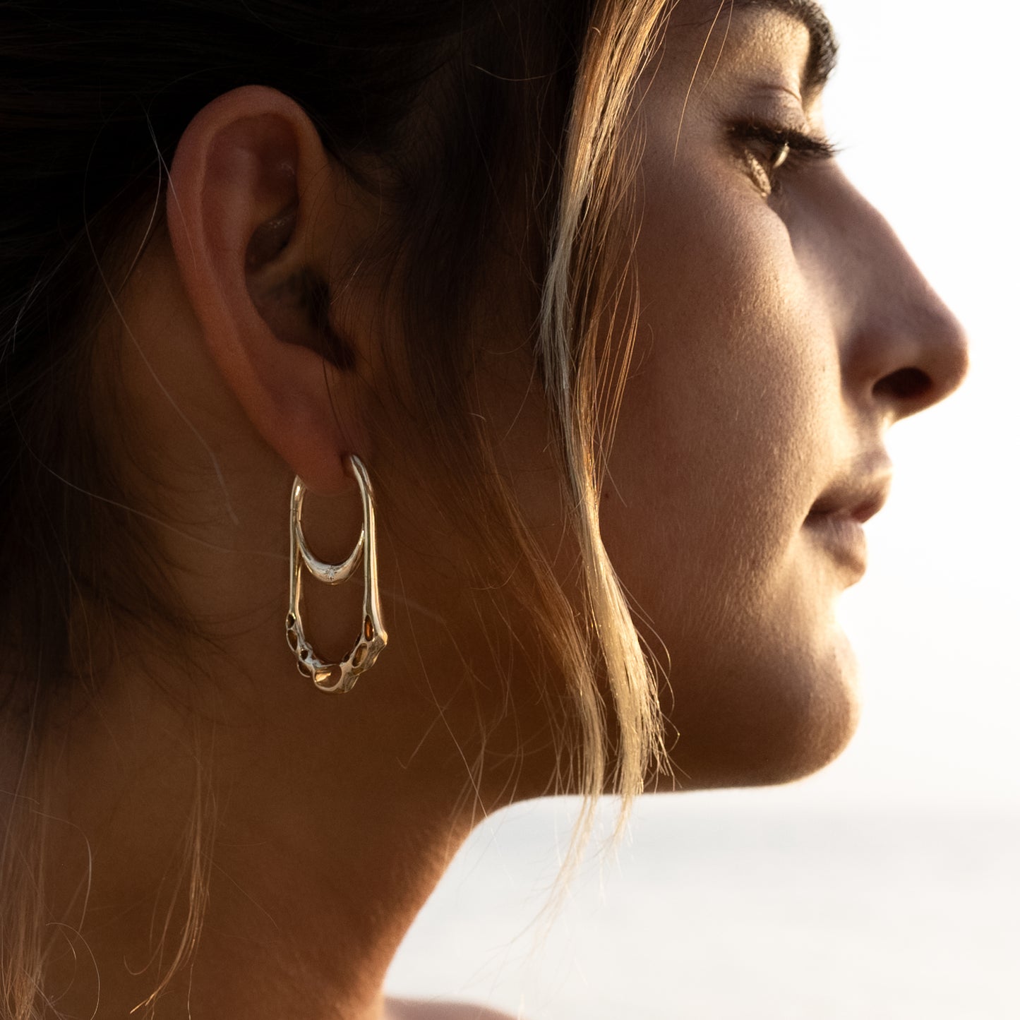 Of Sky & Sea Hoops – Sunlit