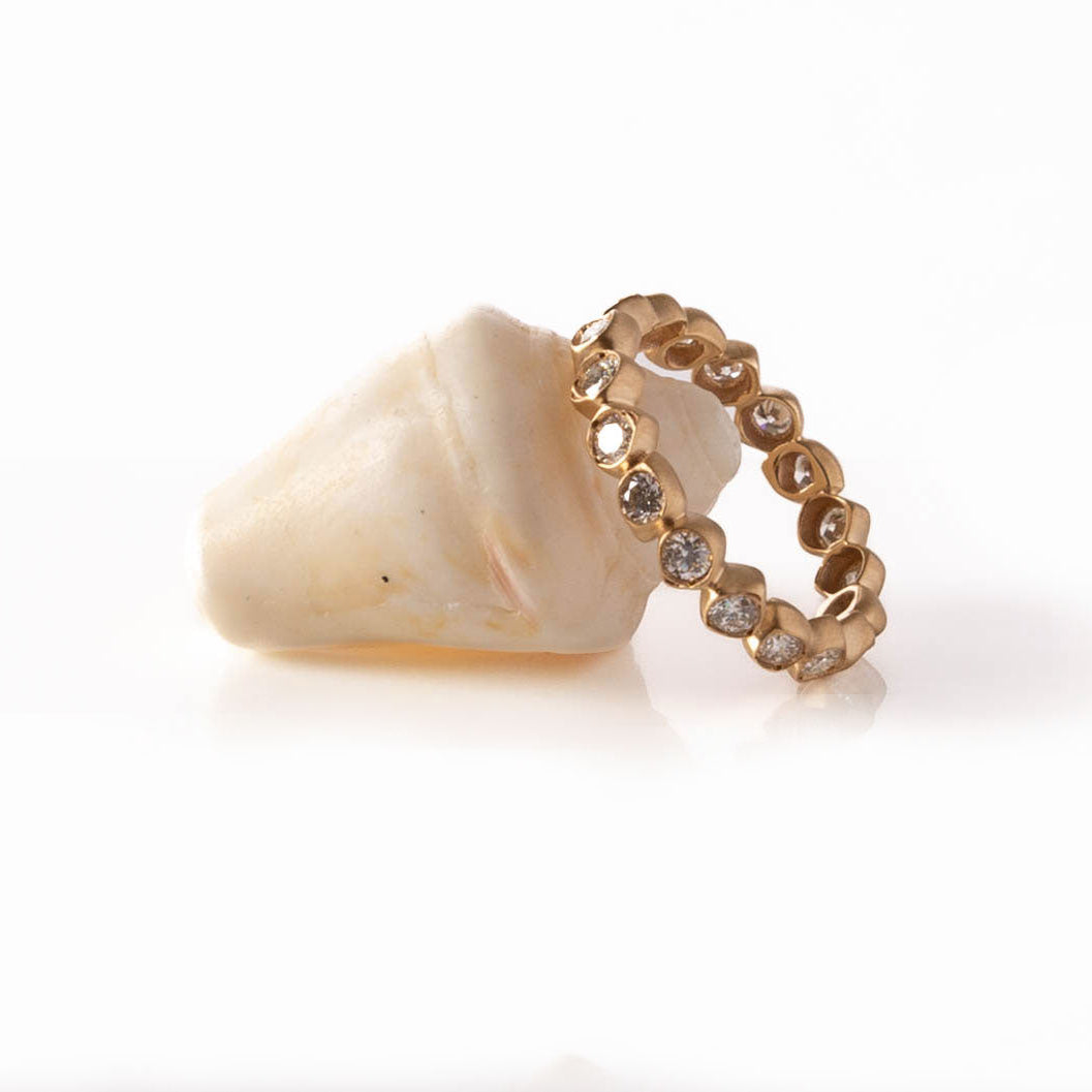 Sea Stone Eternity Band