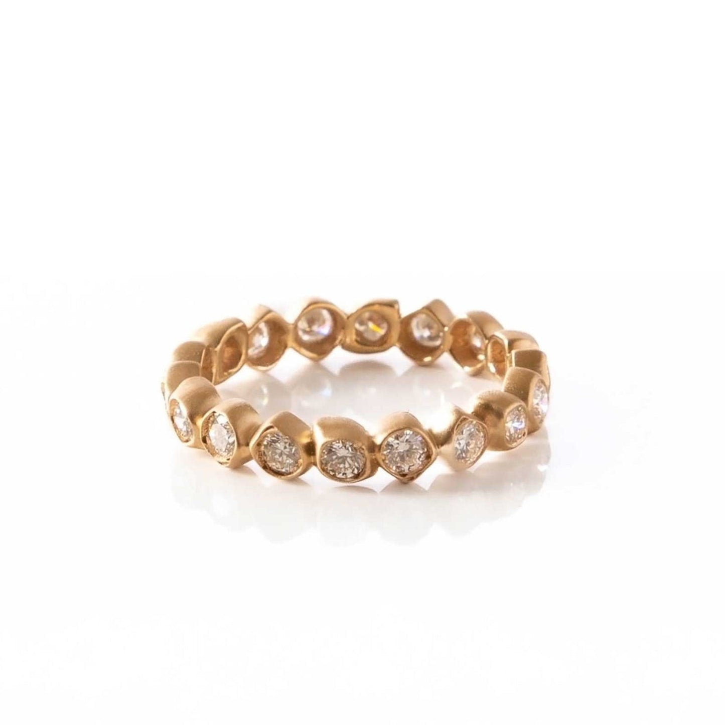 Sea Stone Eternity Band