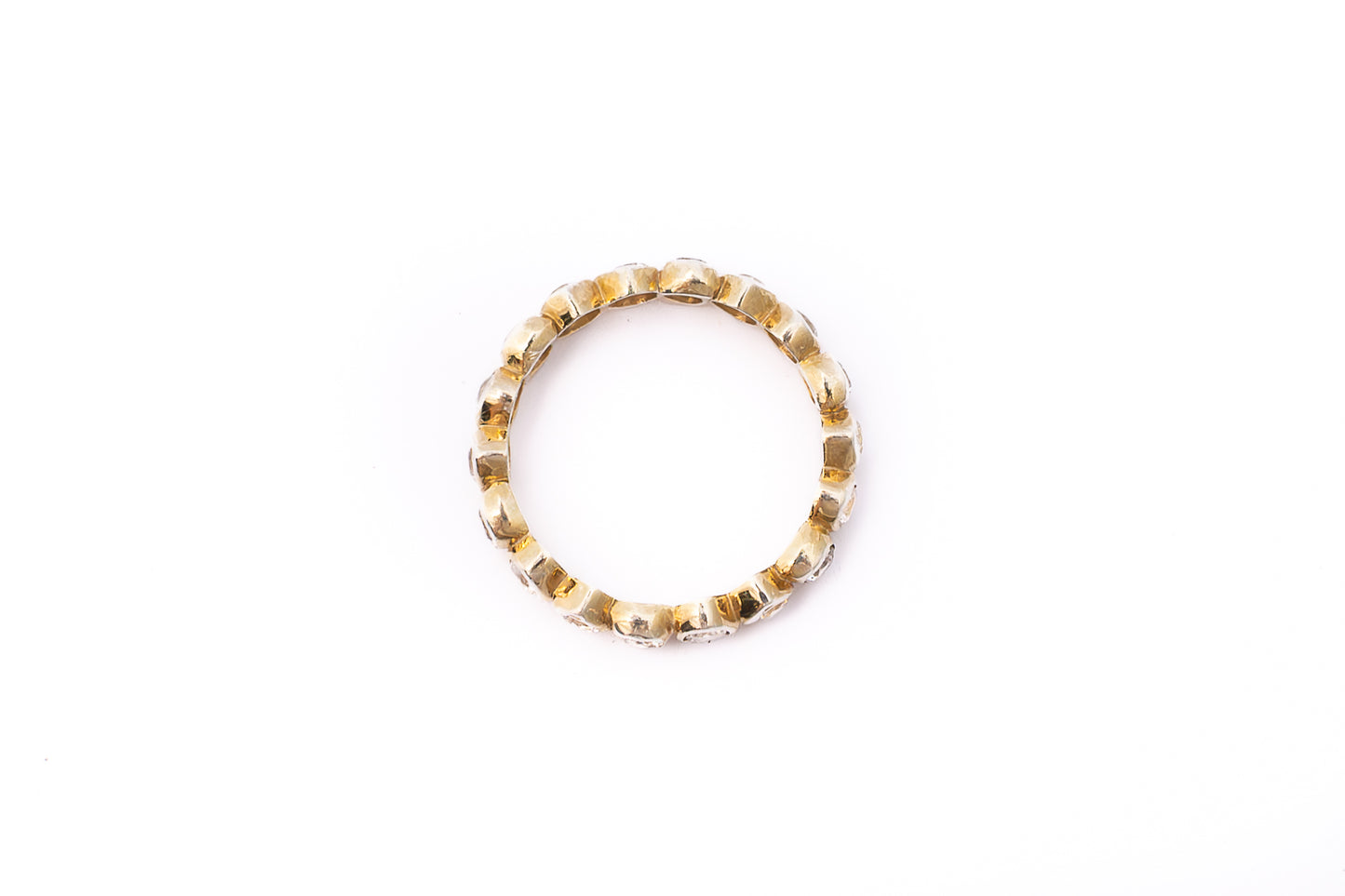 Sea Stone Eternity Band - Sunlit