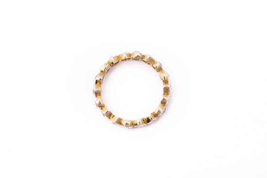 Sea Stone Eternity Band - Sunlit