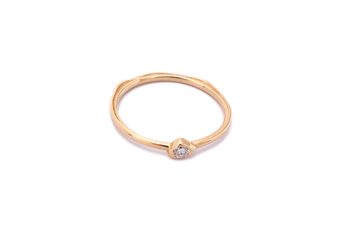 Waterline Diamond Ring