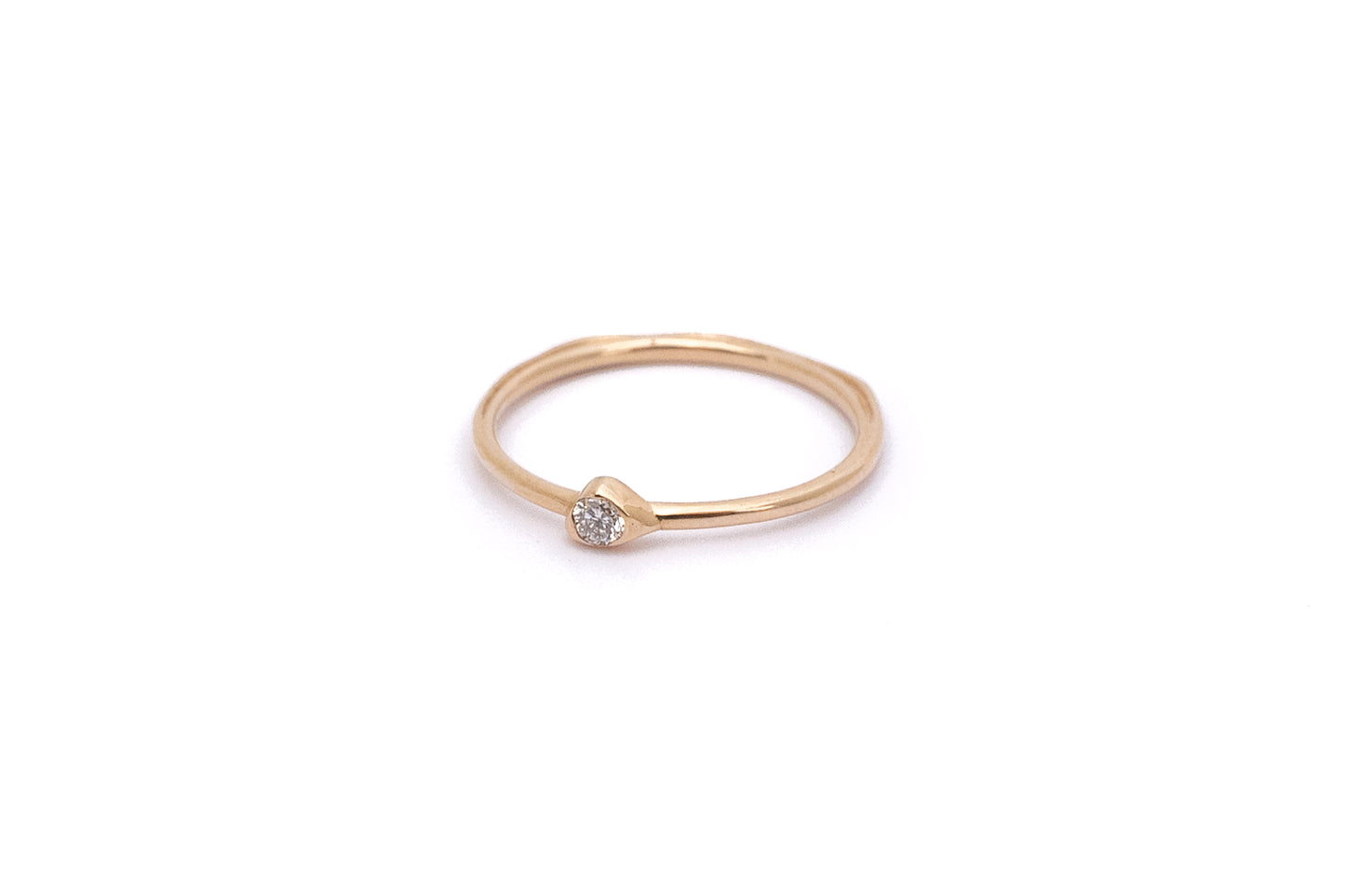 Waterline Diamond Ring