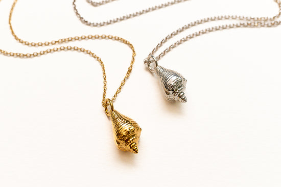 Queen Conch Necklace - Sunlit