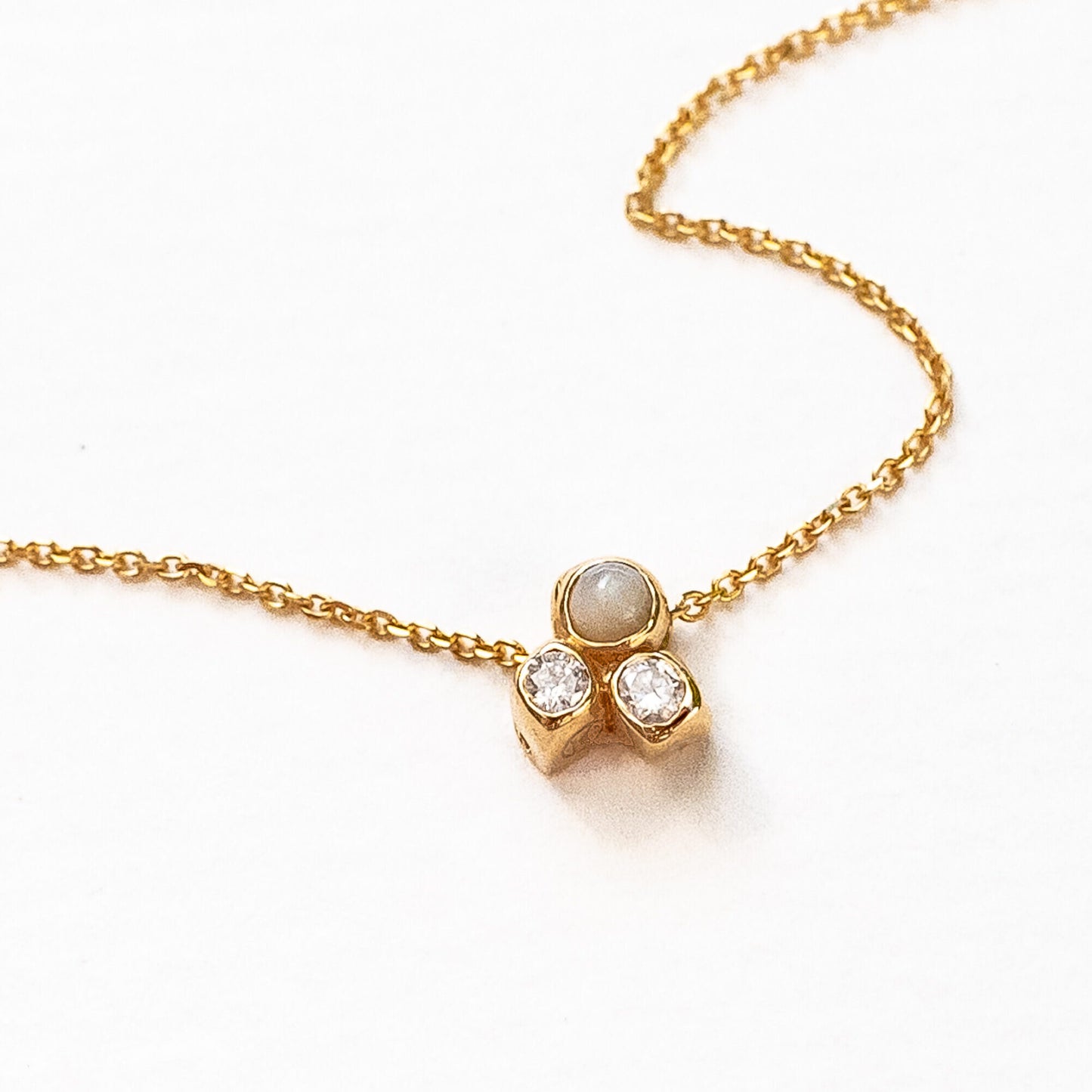 Harmonia Opal & Diamond Necklace